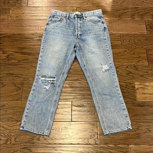 Twelve By Ontwelfth High Rise Straight Crop Size 27